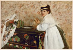 Hortense Valpincon بواسطة إدغار ديغا