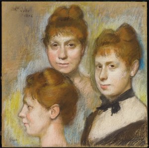 مدموزيل سال ، 1886 بواسطة إدغار ديغا