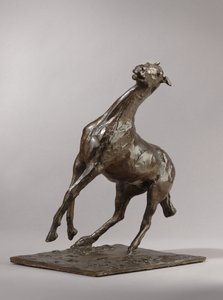 تربية الحصان ، على غرار c.1870s ، يلقي 1919-1921 بواسطة إدغار ديغا