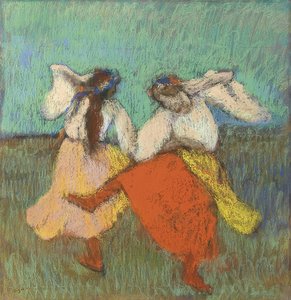 الراقصون الروس (Danseuses Russes). حوالي عام 1899 بواسطة إدغار ديغا