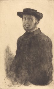 صورة الذات ، ج 1857 بواسطة إدغار ديغا