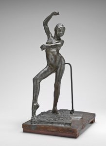 الرقص الاسباني ، حوالي 1880 (شمع العسل المصطبغ ، حديد التسليح ، على قاعدة خشبية) بواسطة إدغار ديغا