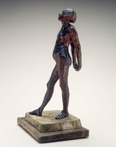 الدراسة في عارية من الراقصة الصغيرة التي تبلغ من العمر أربعة عشر راقصة عارية صغيرة ، ج. 1878-1881. بواسطة إدغار ديغا