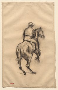 الفارس ، ج. 1885-1900. بواسطة إدغار ديغا