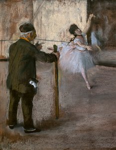رقصة الرقص (تفصيل). حوالي عام 1876. باستيل على ورق لاصق على ورق مقوى. بواسطة إدغار ديغا