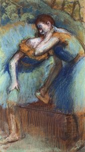 اثنين من الراقصين ، ج 1891 بواسطة إدغار ديغا