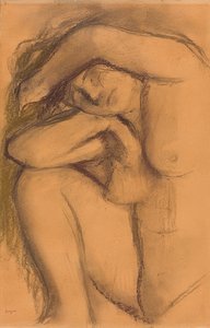 دراسة عارية (Aktsudie). أم 1888-1892