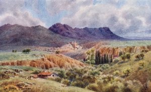 شمال إسبانيا: La Rioja Alavesa ، النظر شمالًا عبر Ebro (الأعضاء الملونون)