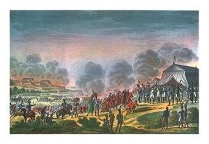 قصف مدريد ، 4 ديسمبر 1808 ، c1850.