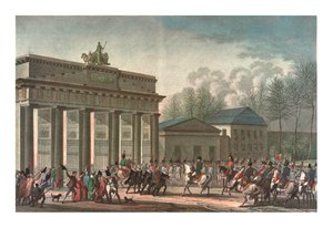 دخول الفرنسيين إلى برلين ، 27 أكتوبر 1806 ، c1850