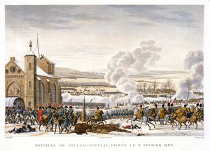 معركة إيلاو ، ألمانيا ، 9 فبراير 1807