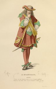 زي لدور ألسيست، حوالي عام 1868 (نقش)