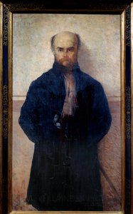 صورة لبول فيرلين (1844 - 1896) شاعر وكاتب فرنسي. لوحة إدموند فرانسوا أمان جان (أمان جان ، أمان جان ، أمان جان بواسطة إدموند فرانسوا أمان جان