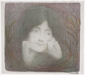 ألبوم المطبوعات من معرض فولارد: Mlle. Mornéo de la Comédie-Française ، 1897. بواسطة إدموند فرانسوا أمان جان