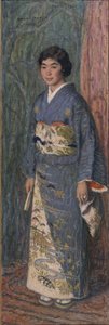 صورة لامرأة يابانية السيدة كوروكي ، 1922 بواسطة إدموند فرانسوا أمان جان