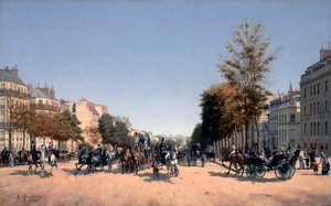 منظر لشارع الشانزليزيه من Place de l