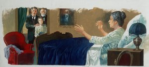 من جبال الأبينيني إلى جبال الأنديز من لوحة "القلب" لإدموندو دي أميسيس (1846-1908)، رسم