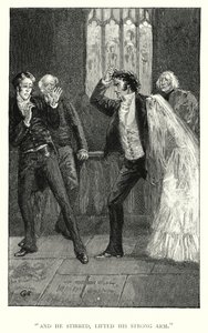 Illustration for Jane Eyre by Charlotte Bronte (engraving) بواسطة إدموند هنري جاريت