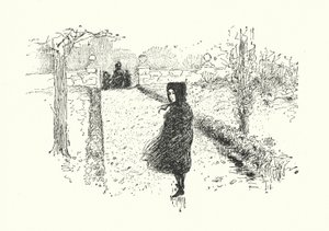 Illustration for Jane Eyre by Charlotte Bronte (litho) بواسطة إدموند هنري جاريت