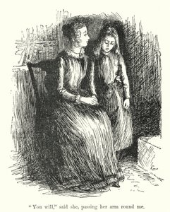 Illustration for Jane Eyre by Charlotte Bronte (litho) بواسطة إدموند هنري جاريت