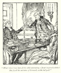 Illustration for The Vicar of Wakefield by Oliver Goldsmith (litho) بواسطة ادموند جوزيف سوليفان