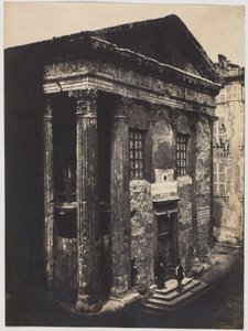 الواجهة ، معبد أوغسطس وليفيا ، فيين ، 1851. بواسطة إدوارد بالدوس
