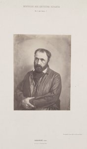 صورة بول تشينافارد ، من سلسلة هيستوار ديس أرتيستس فيفانتس ، ج. 1852. بواسطة إدوارد بالدوس