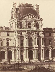 منظر لمتحف اللوفر ، 1855-1857. بواسطة إدوارد بالدوس