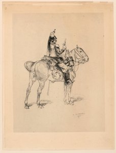 صياد على ظهور الخيل بواسطة إدوارد ديتيل