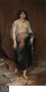 جوديث بواسطة إدوارد فريدريك ويلهلم ريختر