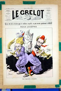 Cover of “” Le Grelot””, number 1054, Satirique en Couleurs