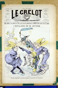 Cover of “” Le Grelot””, number 835, Satirique en Couleurs