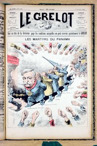 Cover of “” The Grelot””, Satirique en Colours