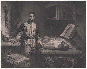 أندرو فيزاليوس بواسطة إدوارد جان كونراد (بعد) حمان