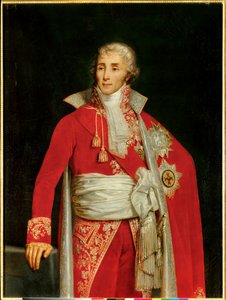 صورة لجوزيف فوش ، دوق أوترانتو (1759-1820) في لباس وزير الشرطة العامة لوحة رسمها إدوارد لويس دوبوف (1820-1883). القرن ال 19. خافت. 1،31 × 0،98 م.