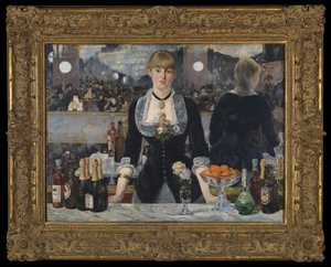 A Bar at the Folies-Bergere، 1881-82 (انظر أيضًا 2536) بواسطة إدوارد مانيه