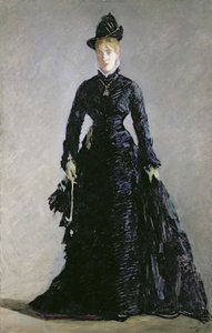 La Parisienne - Manet ، Edouard (1832-1883) - 1875 - زيت على قماش - 192x125 - Nationalmuseum Stockholm بواسطة إدوارد مانيه