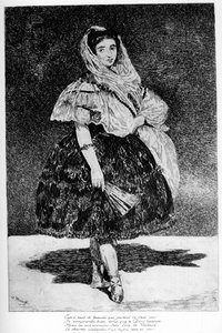 لولا دي فالينس ، c1850-1880 1924 بواسطة إدوارد مانيه