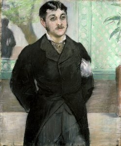 صورة م. Gauthier-Lathuille ، نجل صاحب مطعم "Le Pere Lathuille" (باستيل على قماش)
