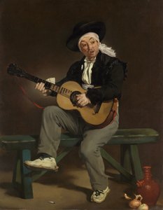 المغني الإسباني ، 1860. بواسطة إدوارد مانيه