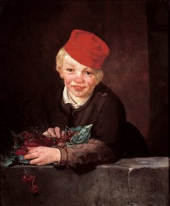 لوحة لص الكرز إدوارد مانيه (1832-1883) 1859 تقريبًا. الشمس. 65.5x54.5 سم أويراس (لشبونة) ، مؤسسة كولبنكيان بواسطة إدوارد مانيه