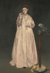 سيدة شابة عام 1866 ، 1866. بواسطة إدوارد مانيه