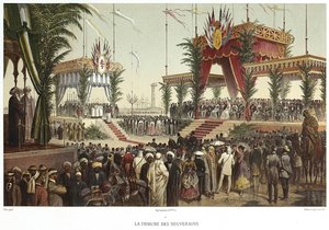 قناة السويس. منبر السيادة 1869. بواسطة إدوارد ريو