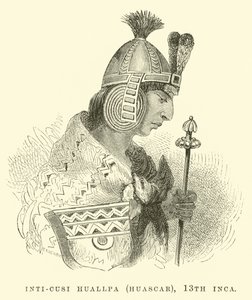 Inti-Cusi Huallpa (Huascar) ، 13th Inca بواسطة إدوارد ريو