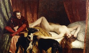 المهرج؛ لو بوفون ، 1868 بواسطة إدوارد ثيوفيل بلانشارد