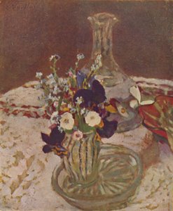 باقة زهور الثالوث ، نسيانني ، والأقحوان حوالي 1900 ، c1900 ، 1946 بواسطة إدوارد فويلارد
