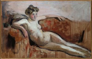 مستلق عاري ، c.1919-20