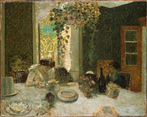 غرفة الطعام ، c.1900 بواسطة إدوارد فويلارد