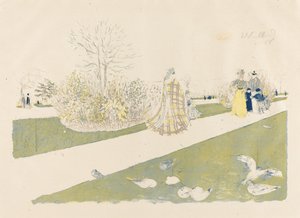 The Tuileries Garden The Tuileries Garden ، تم نشره عام 1896. بواسطة إدوارد فويلارد