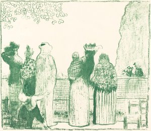 حدائق التويلري 1895. بواسطة إدوارد فويلارد